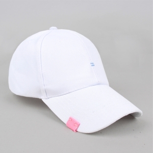 [UNISEX] TWO STICH BALL CAP - WHITE / 투 스티치 볼캡 - 화이트
