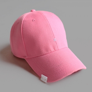 [UNISEX] TWO STICH BALL CAP - PINK / 투 스티치 볼캡 - 핑크