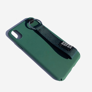 [RUSHOFF] Newness Casual Belt Kyering IPhone Case - Green / 뉴니스 캐주얼 벨트 키링 아이폰케이스 - 그린