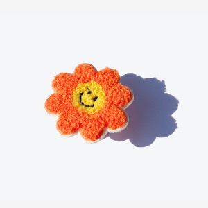 [RUSHOFF] Smile Flower Smart Tok - Orange / 스마일 플라워 스마트톡 - 오렌지
