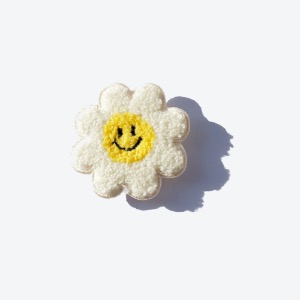 [RUSHOFF] Smile Flower Smart Tok - Ivory / 스마일 플라워 스마트톡 - 아이보리