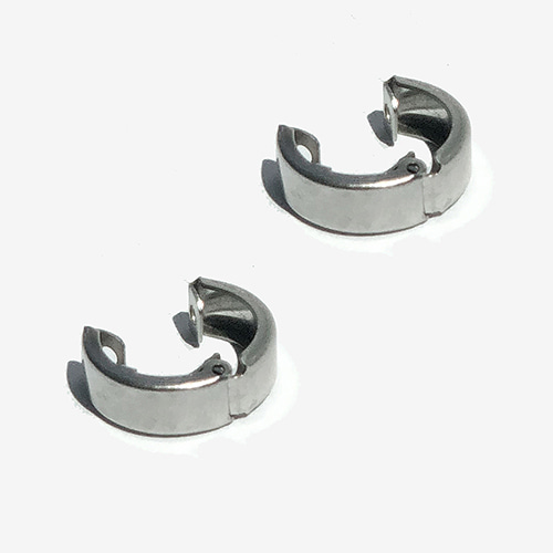 [RUSHOFF] Surgical Steel Bold Fake Earring / 볼드 페이크 귀걸이 (귀찌)