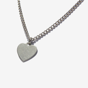 [RUSHOFF] Casual Heart Necklace/ 캐주얼 하트목걸이