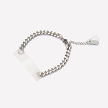 Square PVC Chain Bracelet/ 스퀘어 PVC 체인 팔찌